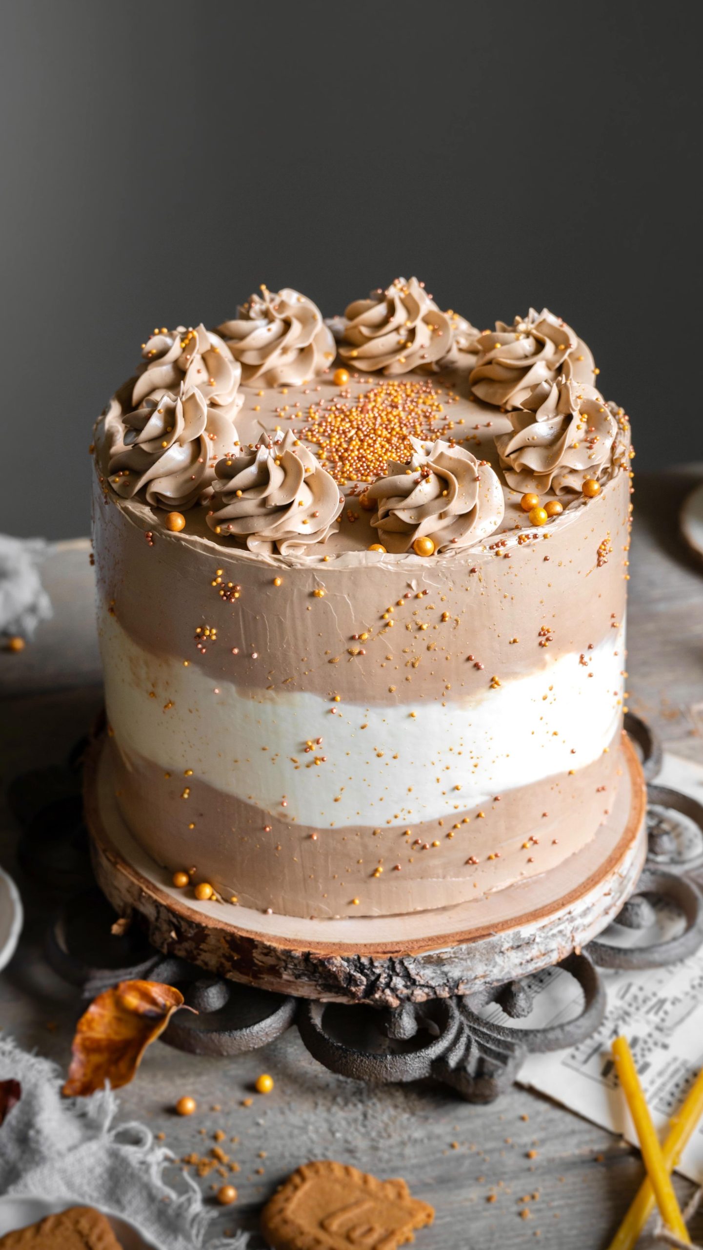 Coffee Biscoff Cake