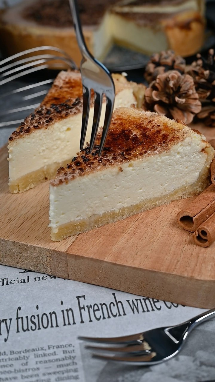 Crème Brûlée Cheesecake 