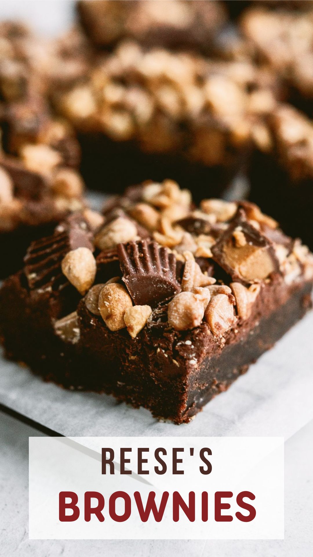 Delicious Reese’s Brownies