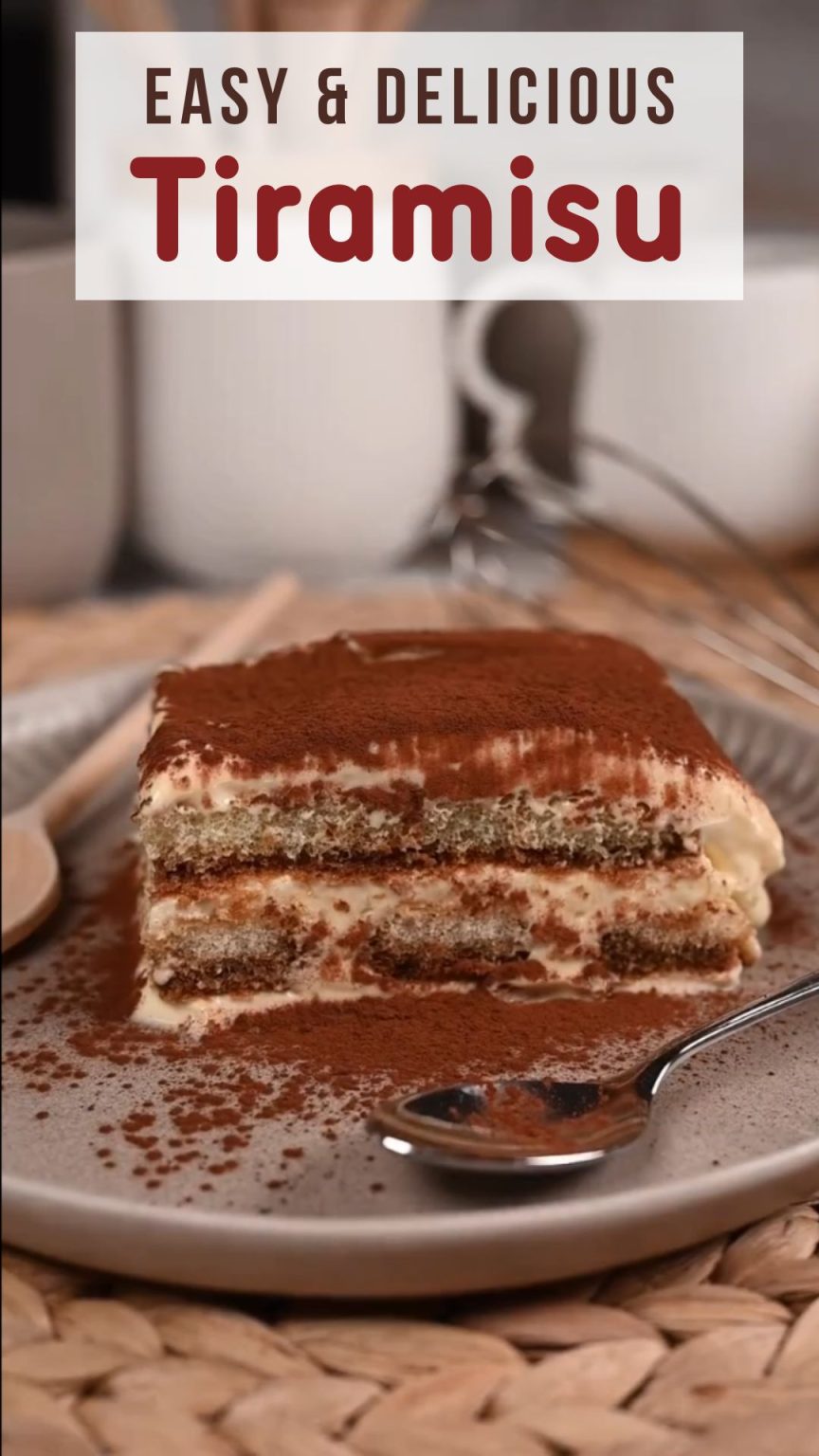 Easy and Delicious Tiramisu - Maria's Kitchen