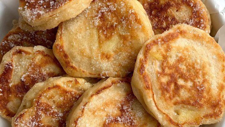 Apple Pancake Recipe in Mini Bundt Pans - Domestically Speaking
