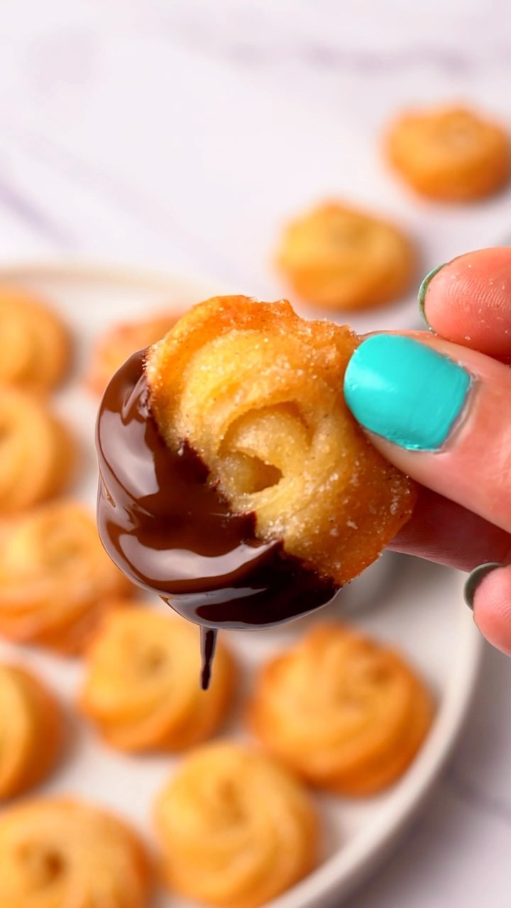 Mini Churro Roses