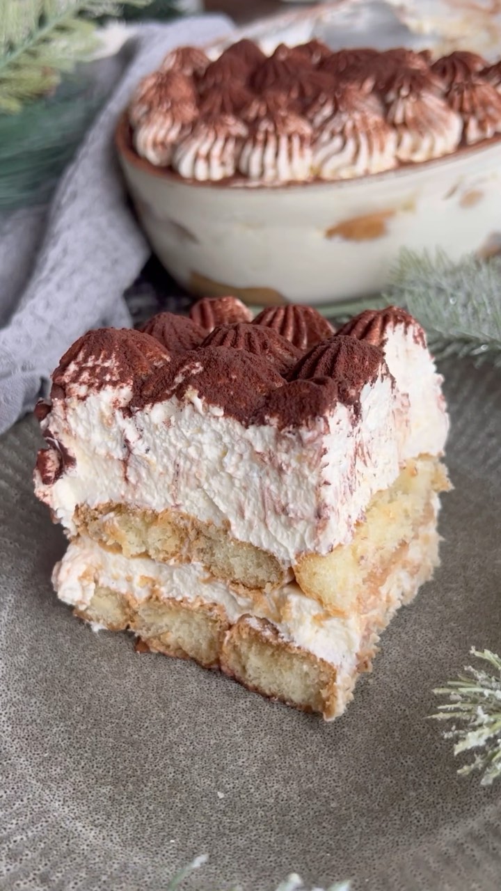 No Egg Tiramisu