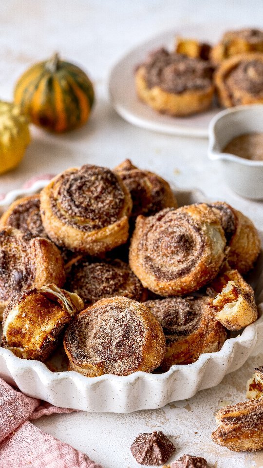 Pumpkin Spice Cruffins