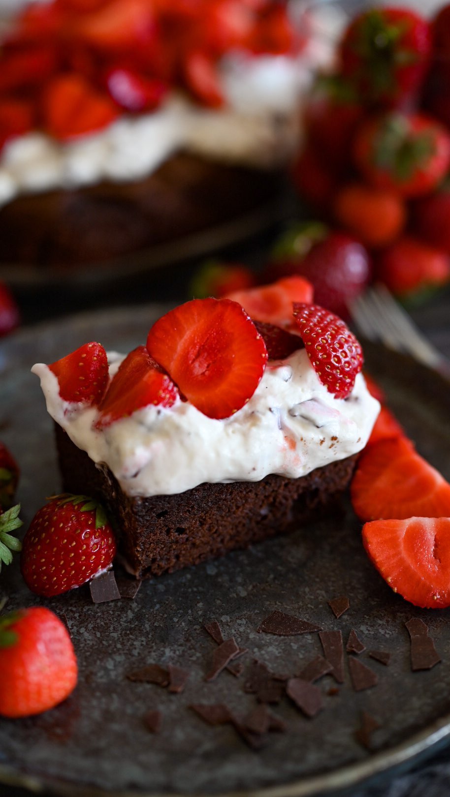 Strawberry Brownie