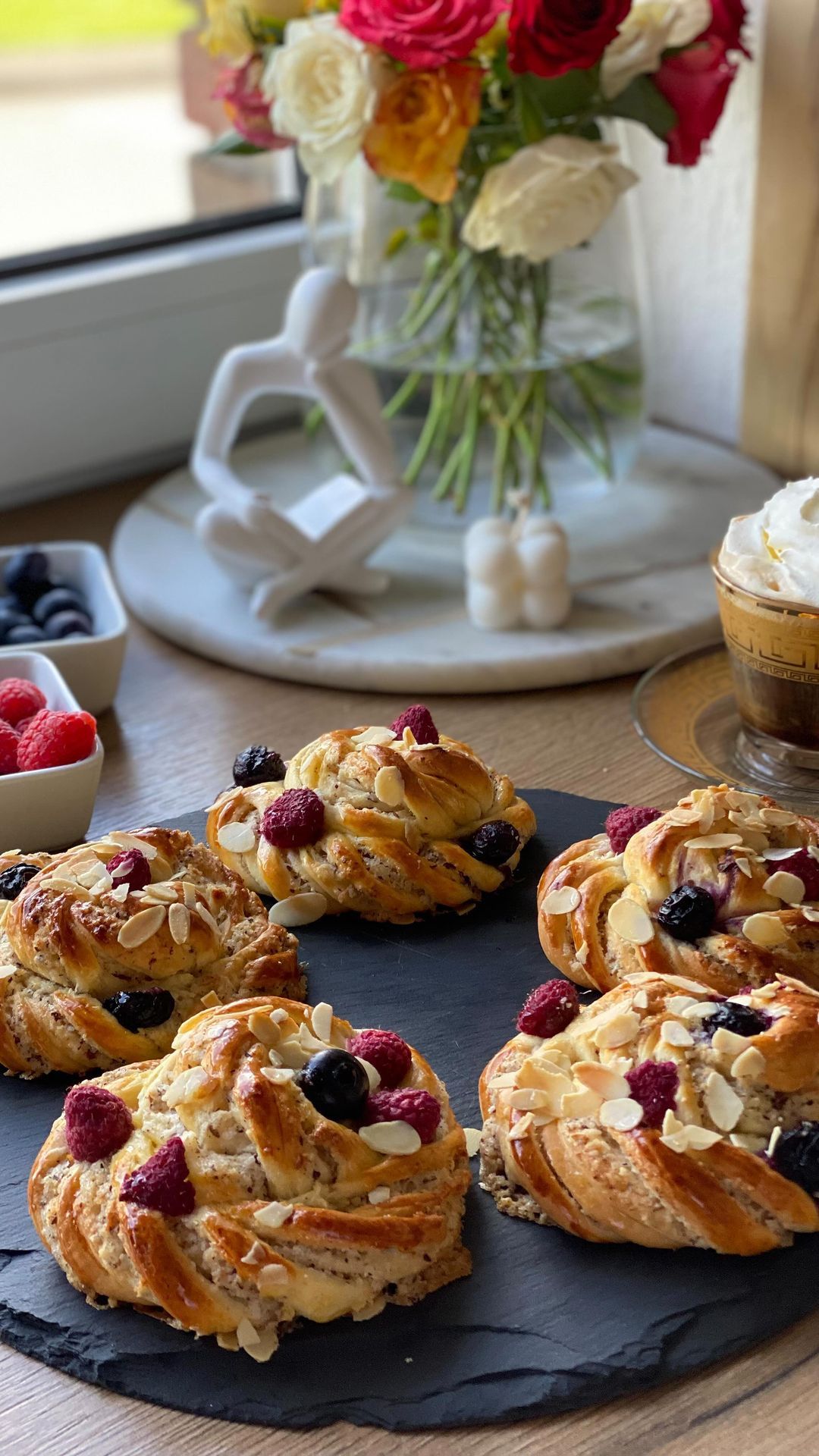 Almond-Filled French Pastries