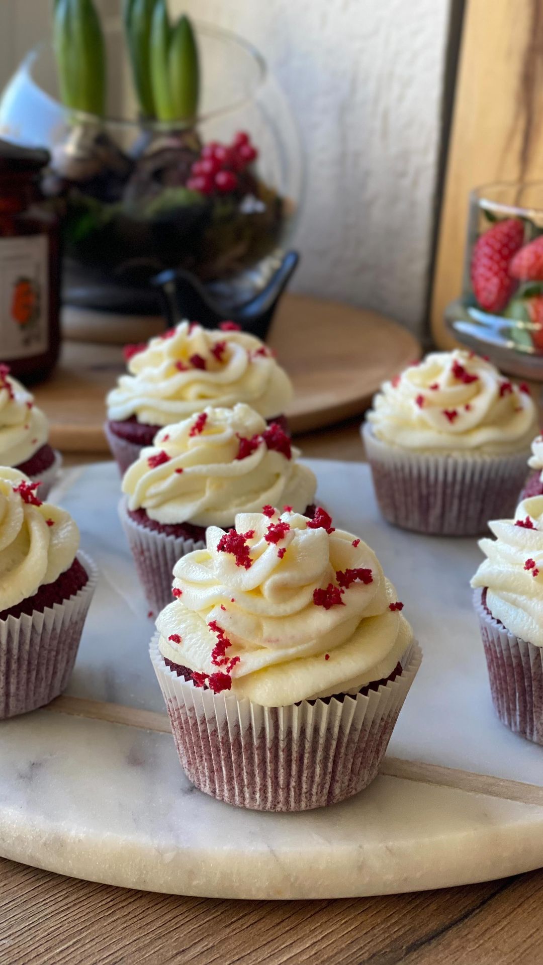 Delicious Red Velvet Cupcakes