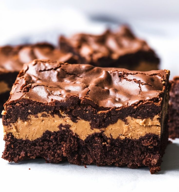 Chocolate Peanut Butter Bliss Brownies