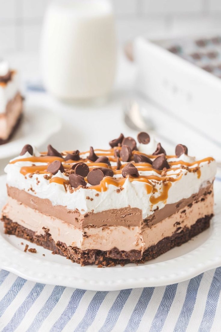 Peanut Butter Chocolate Dream Lasagna